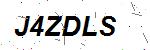 CAPTCHA verification image containing distorted text characters