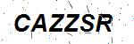 CAPTCHA verification image containing distorted text characters
