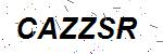 CAPTCHA verification image containing distorted text characters
