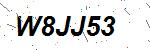 CAPTCHA verification image containing distorted text characters