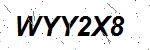 CAPTCHA verification image containing distorted text characters