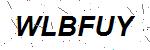 CAPTCHA verification image containing distorted text characters