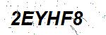 CAPTCHA verification image containing distorted text characters