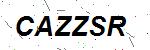 CAPTCHA verification image containing distorted text characters