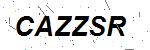 CAPTCHA verification image containing distorted text characters