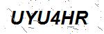 CAPTCHA verification image containing distorted text characters