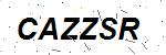 CAPTCHA verification image containing distorted text characters