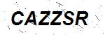 CAPTCHA verification image containing distorted text characters