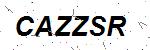 CAPTCHA verification image containing distorted text characters
