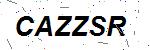 CAPTCHA verification image containing distorted text characters