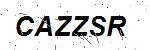 CAPTCHA verification image containing distorted text characters