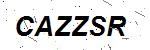 CAPTCHA verification image containing distorted text characters