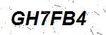 CAPTCHA verification image containing distorted text characters