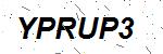 CAPTCHA verification image containing distorted text characters
