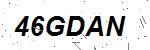 CAPTCHA verification image containing distorted text characters