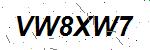 CAPTCHA verification image containing distorted text characters