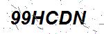 CAPTCHA verification image containing distorted text characters
