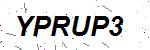 CAPTCHA verification image containing distorted text characters