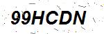 CAPTCHA verification image containing distorted text characters