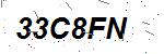 CAPTCHA verification image containing distorted text characters