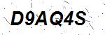 CAPTCHA verification image containing distorted text characters