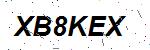 CAPTCHA verification image containing distorted text characters