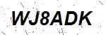 CAPTCHA verification image containing distorted text characters