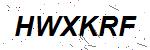 CAPTCHA verification image containing distorted text characters