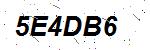 CAPTCHA verification image containing distorted text characters