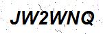 CAPTCHA verification image containing distorted text characters