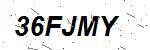 CAPTCHA verification image containing distorted text characters