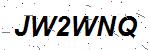 CAPTCHA verification image containing distorted text characters