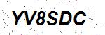 CAPTCHA verification image containing distorted text characters
