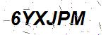 CAPTCHA verification image containing distorted text characters