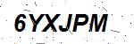 CAPTCHA verification image containing distorted text characters