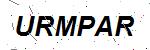 CAPTCHA verification image containing distorted text characters