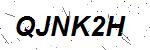 CAPTCHA verification image containing distorted text characters