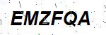 CAPTCHA verification image containing distorted text characters