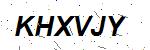 CAPTCHA verification image containing distorted text characters