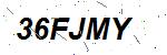 CAPTCHA verification image containing distorted text characters