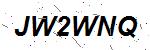 CAPTCHA verification image containing distorted text characters