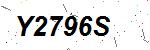 CAPTCHA verification image containing distorted text characters
