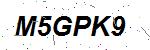 CAPTCHA verification image containing distorted text characters