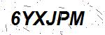 CAPTCHA verification image containing distorted text characters
