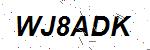 CAPTCHA verification image containing distorted text characters