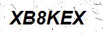 CAPTCHA verification image containing distorted text characters