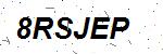 CAPTCHA verification image containing distorted text characters