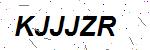 CAPTCHA verification image containing distorted text characters