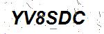 CAPTCHA verification image containing distorted text characters