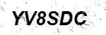 CAPTCHA verification image containing distorted text characters